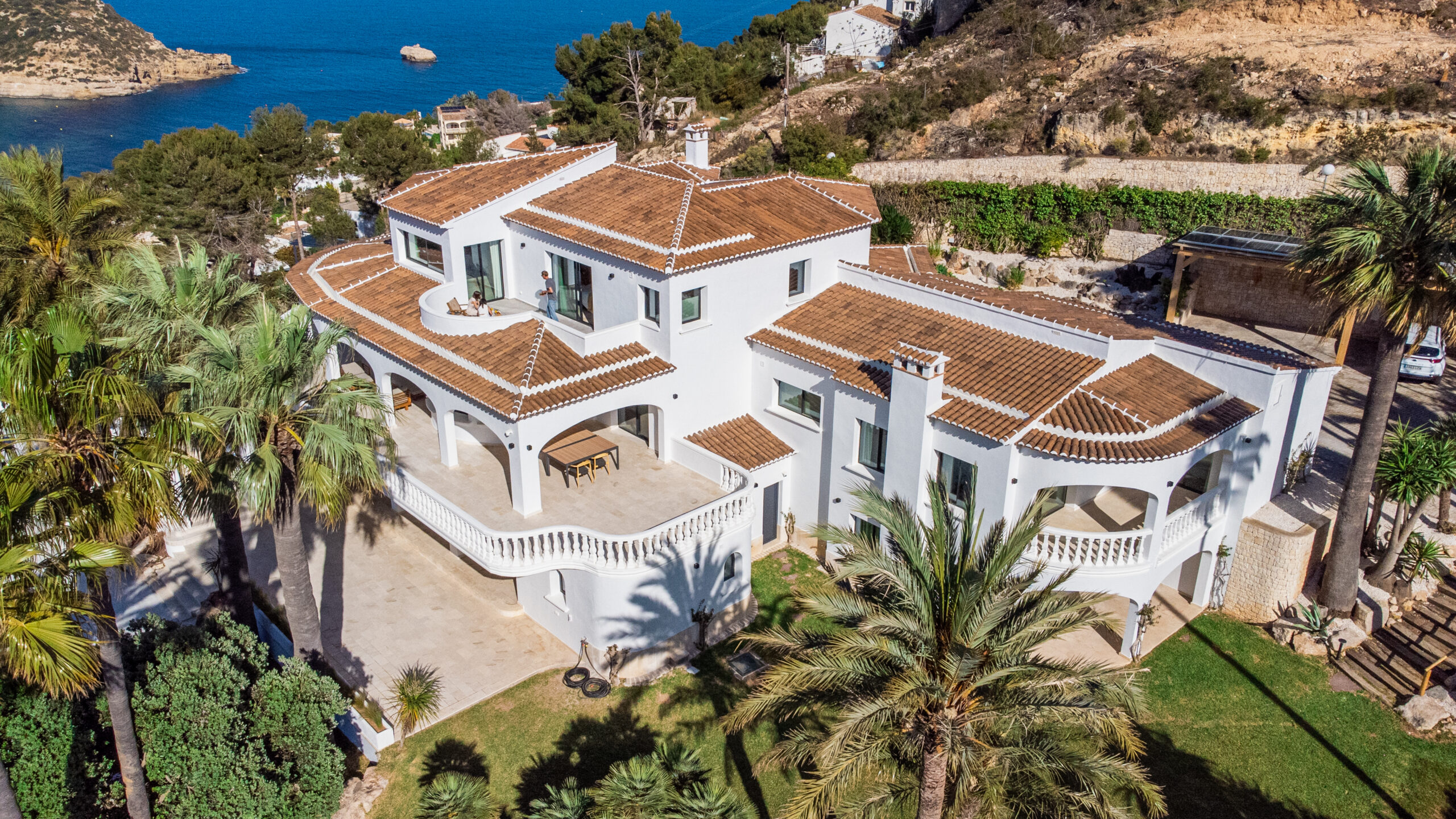 Luxury Villa La Palma rental in Javea Xabia with views over the Costa Blanca Spain